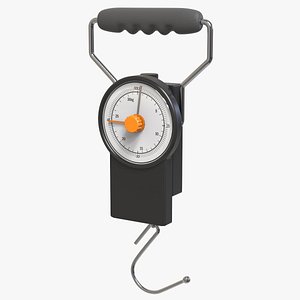 luggage scale 3D model