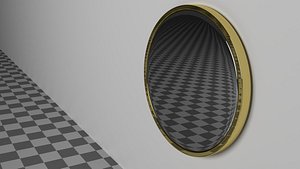 mirror indoor 3D model