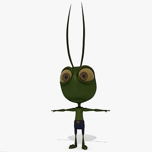 Cartoon Ant Green