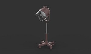 3D Hair Steamer 3D model