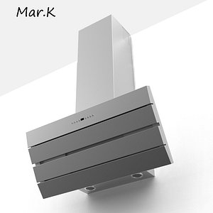 3ds max kitchen hood orizzonte vetro