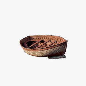 boat polys 3D model