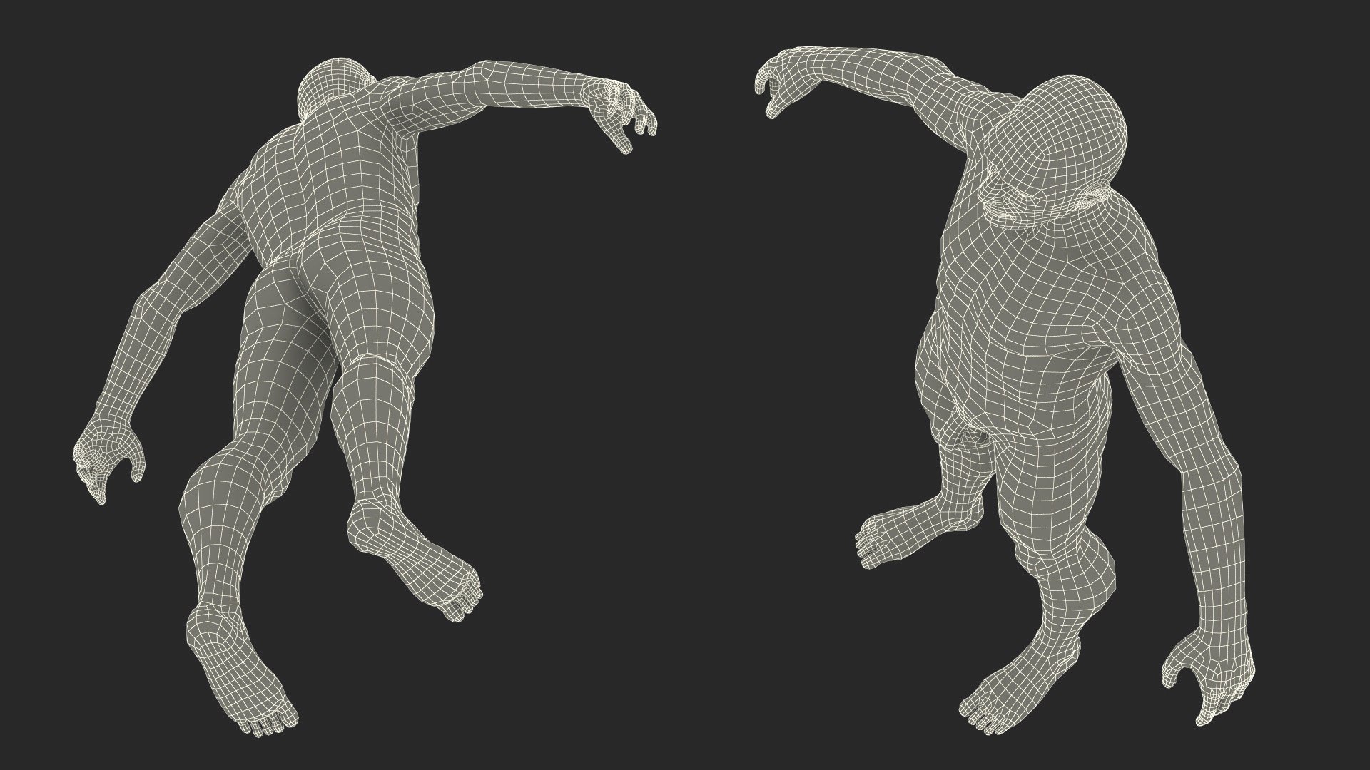 Cro-Magnon Human T-Pose Fur 3D model - TurboSquid 2166935
