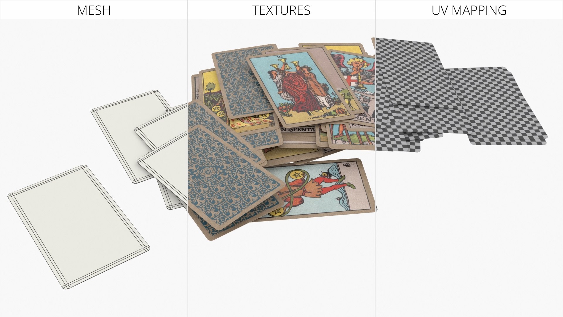 3D Scattered Rider Waite Tarot Cards model https://p.turbosquid.com/ts-thumb/FO/j1nWa8/6O/scattered_rider_waite_tarot_cards_010/jpg/1785401705/1920x1080/fit_q87/316196c4895d635976d0dd6b4173c76d1546a619/scattered_rider_waite_tarot_cards_010.jpg