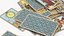 Scattered Rider Waite Tarot Cards