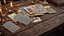 Scattered Rider Waite Tarot Cards