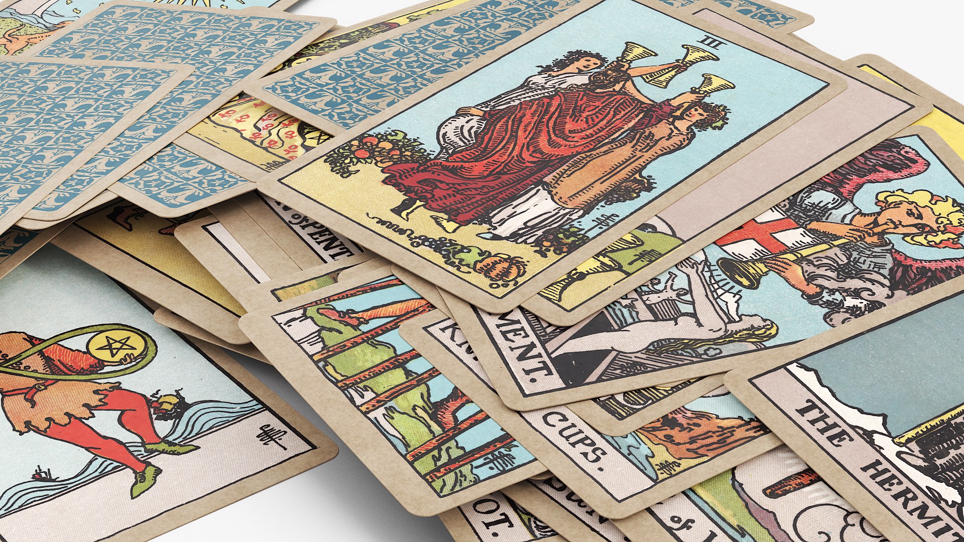 3D Scattered Rider Waite Tarot Cards model https://p.turbosquid.com/ts-thumb/FO/j1nWa8/qR/scattered_rider_waite_tarot_cards_007/jpg/1785401693/1920x1080/fit_q87/f50d59a3475e958faa9499317af6722a99d41529/scattered_rider_waite_tarot_cards_007.jpg