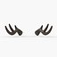Large Wavy Antlers - Kiki
