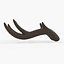 Large Wavy Antlers - Kiki