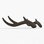 Large Wavy Antlers - Kiki