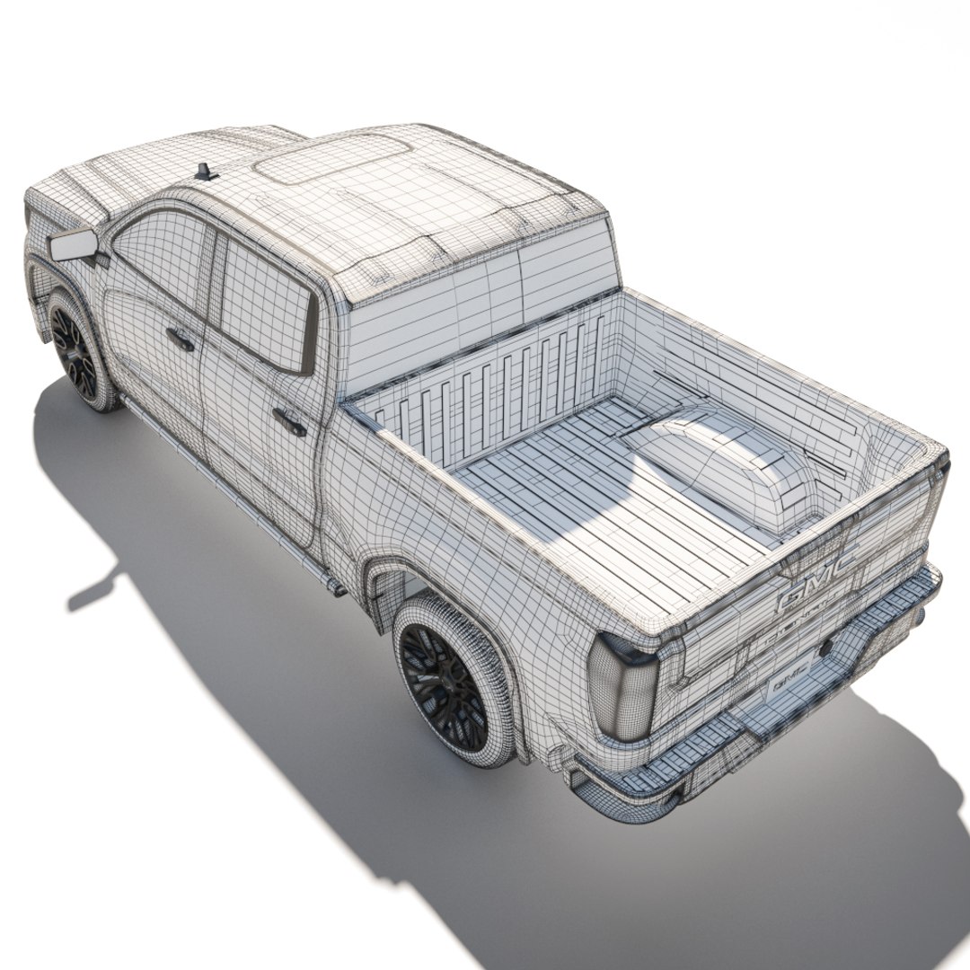 2019 Gmc Sierra 1500 Model - TurboSquid 1569616
