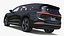 Modern Electric SUV Black Simplified