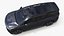 Modern Electric SUV Black Simplified