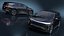 Modern Electric SUV Black Simplified