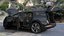 Modern Electric SUV Black Simplified