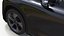 Modern Electric SUV Black Simplified