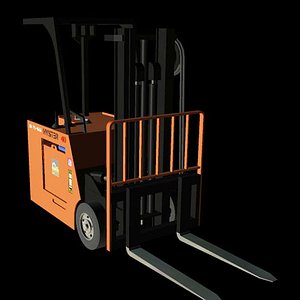 3d industrial vehicle zero pzhystr model