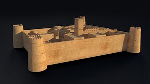 3D model Al Masmak Castle