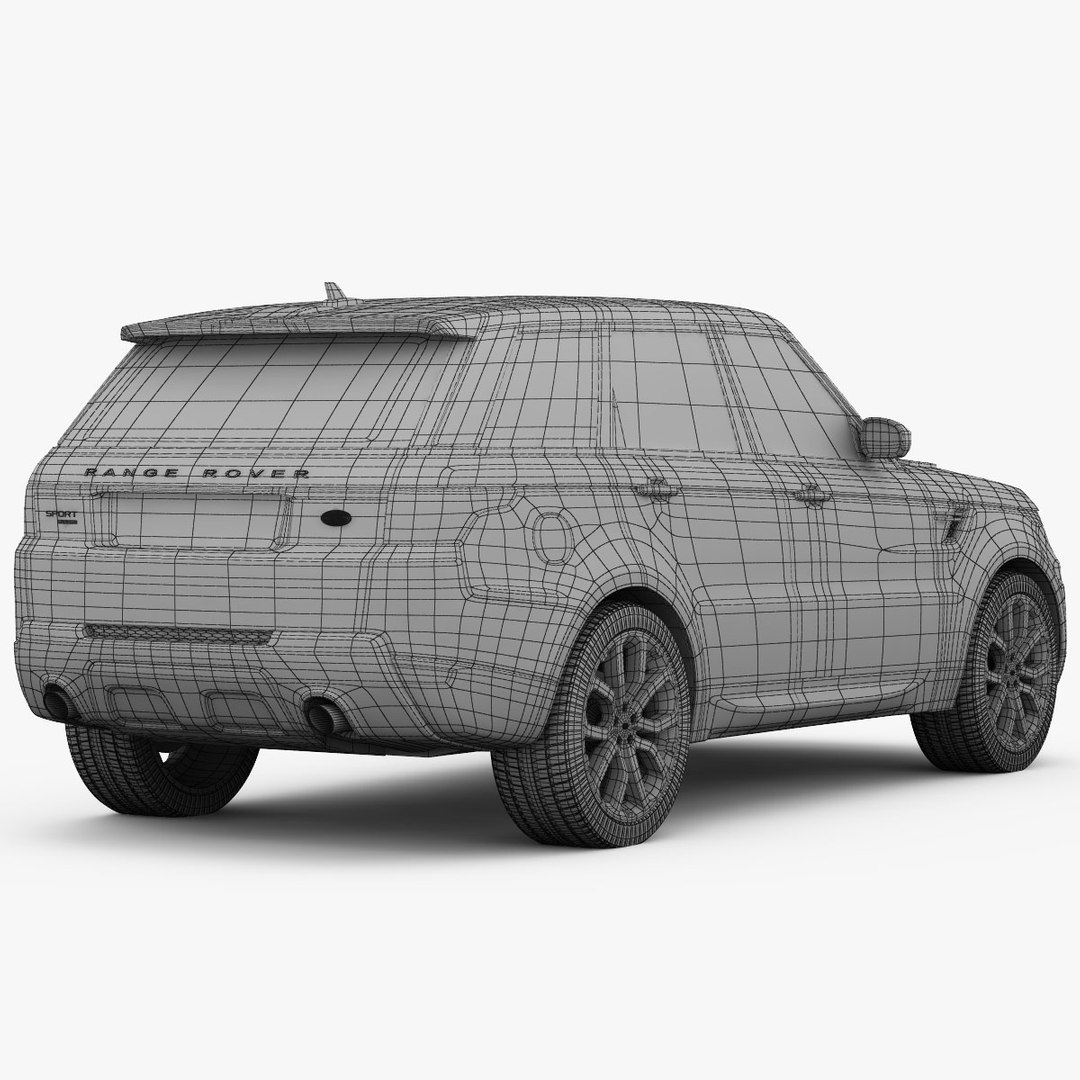 3ds Land Rover Range Sport