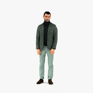 Man in gray top whire gray 0613