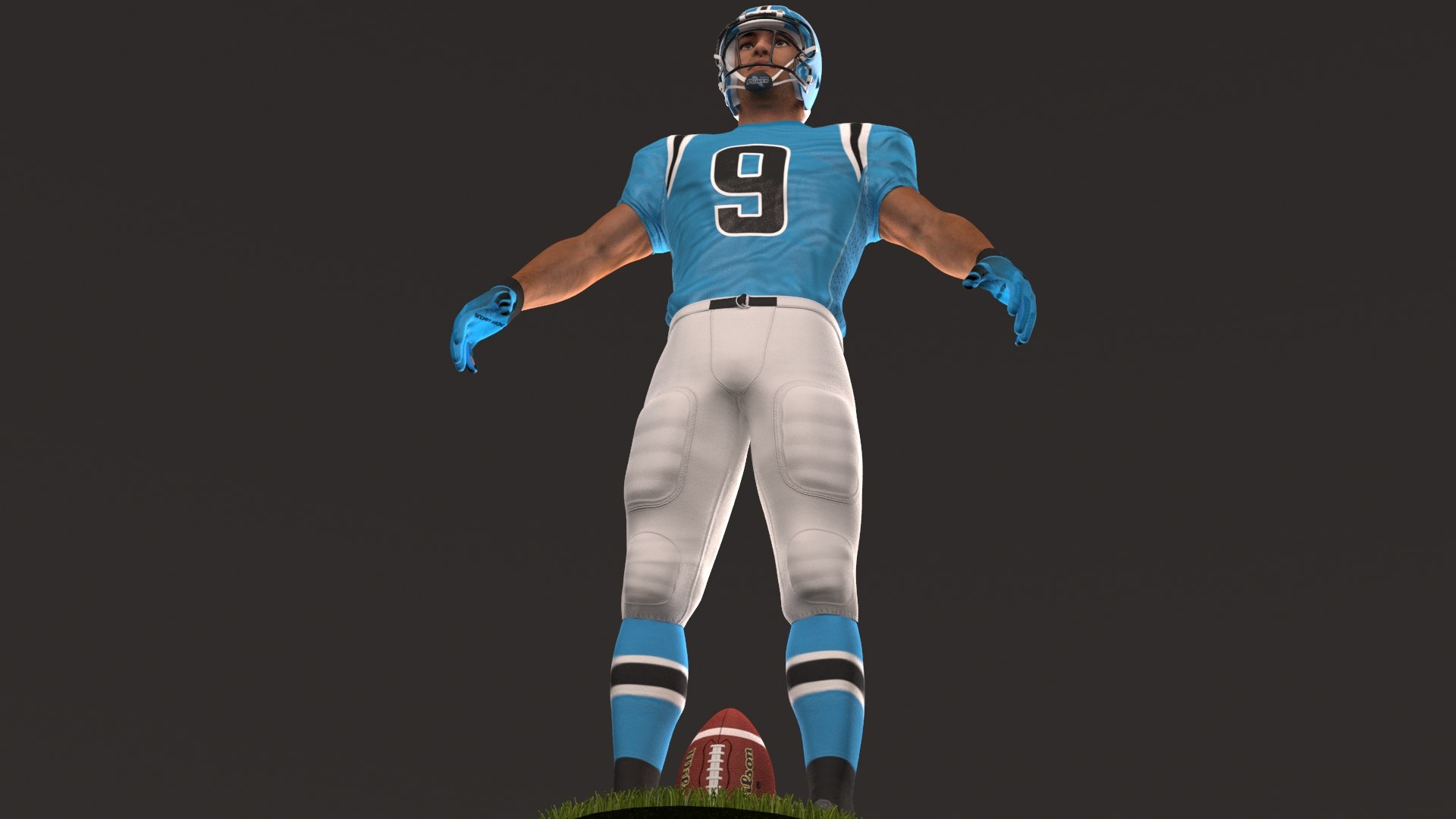 3D Football Player 2020 - TurboSquid 1541815