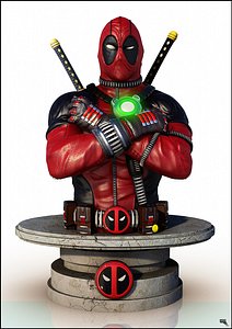 Deadpool Bust, Marvel.
