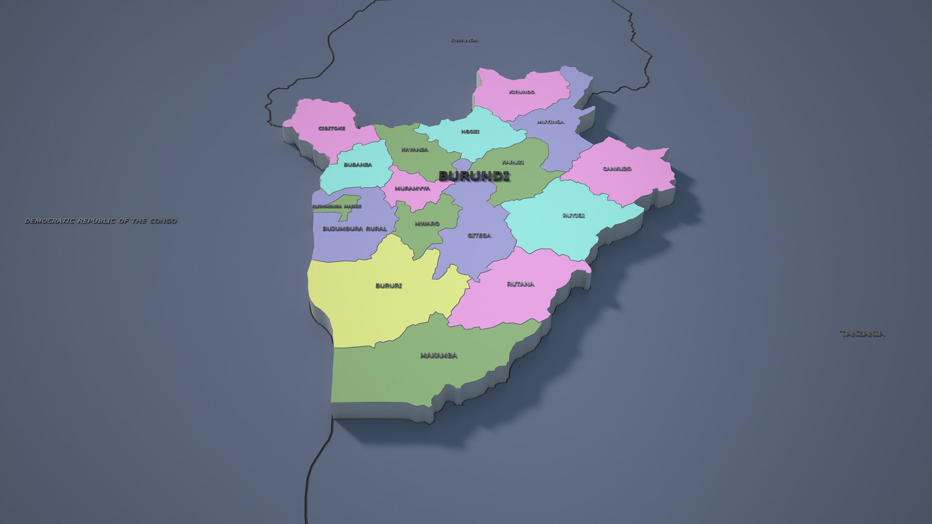 3D model Burundi Admin 1 3D Map - LatLong https://p.turbosquid.com/ts-thumb/FP/HCRM5B/Zd/d03/jpg/1786603099/1920x1080/fit_q87/0b315a91236adaaa4eccdf33688b9aa307646616/d03.jpg