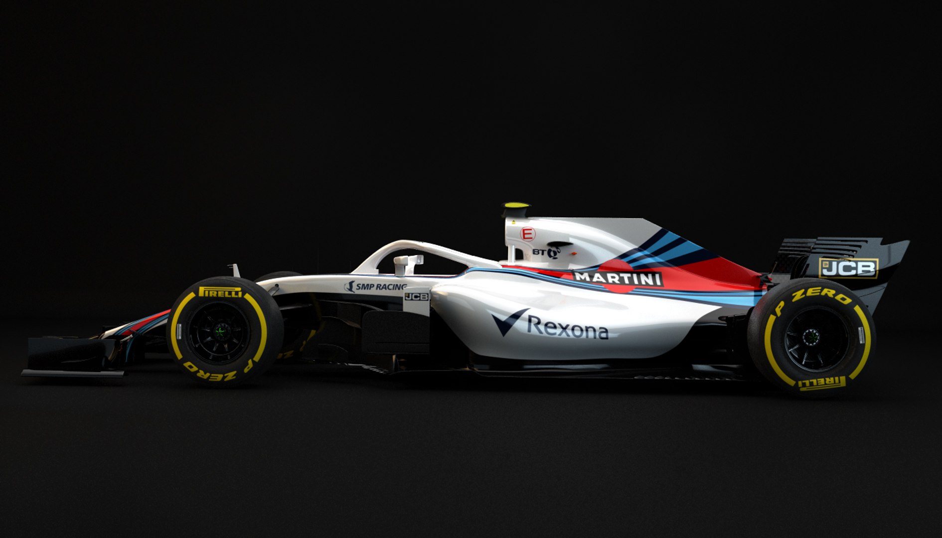 F1 Williams Fw41 2018 3D Model - TurboSquid 1269627