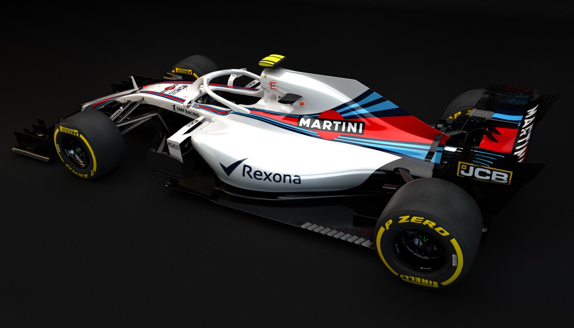 F1 Williams Fw41 2018 3D Model - TurboSquid 1269627