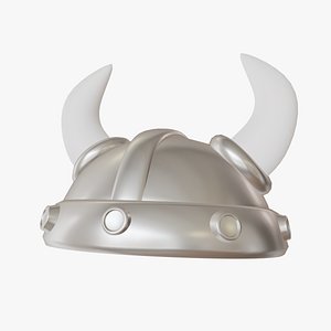 3D model Viking Helmet