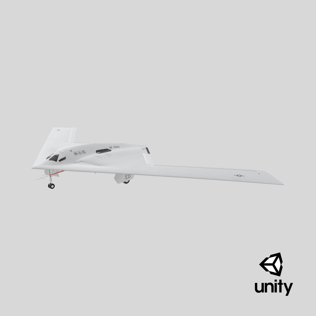 B-21 Strategic Bomber White 3D model https://p.turbosquid.com/ts-thumb/FP/LinmSq/1b/stemcell_unity_render/png/1745406914/1920x1080/fit_q87/df71d9fa91a2ffcfc0598d8558af7c93c0585d1e/stemcell_unity_render.jpg