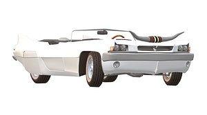 Raven rancher white - car