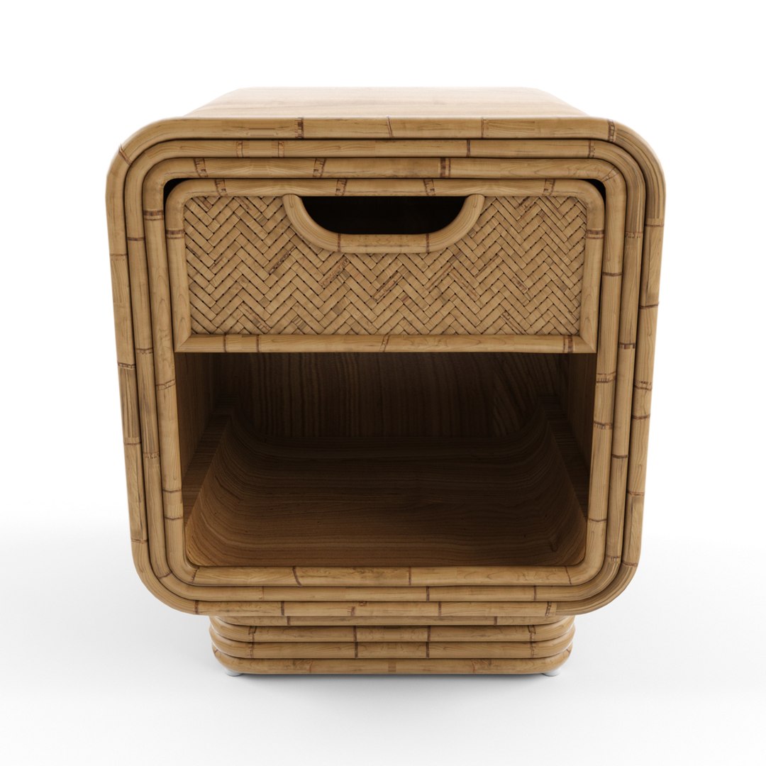 Ria Nightstand 3D Model TurboSquid 1720342