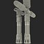 Kylo Ren Lightsaber Used 3D Models Set
