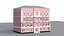 Pack de maisons classiques d'Europe de l'Est 01 Modèle Low-poly