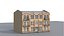 Pack de maisons classiques d'Europe de l'Est 01 Modèle Low-poly