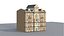 Pack de maisons classiques d'Europe de l'Est 01 Modèle Low-poly