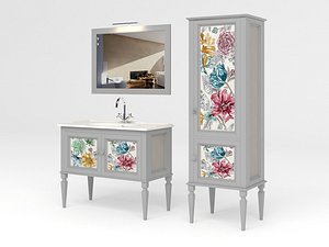 GLAMOUR CABINETCOLUMN 3D model