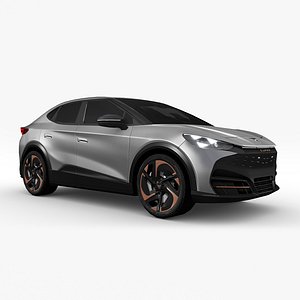 3D Cupra Tavascan 2024 model