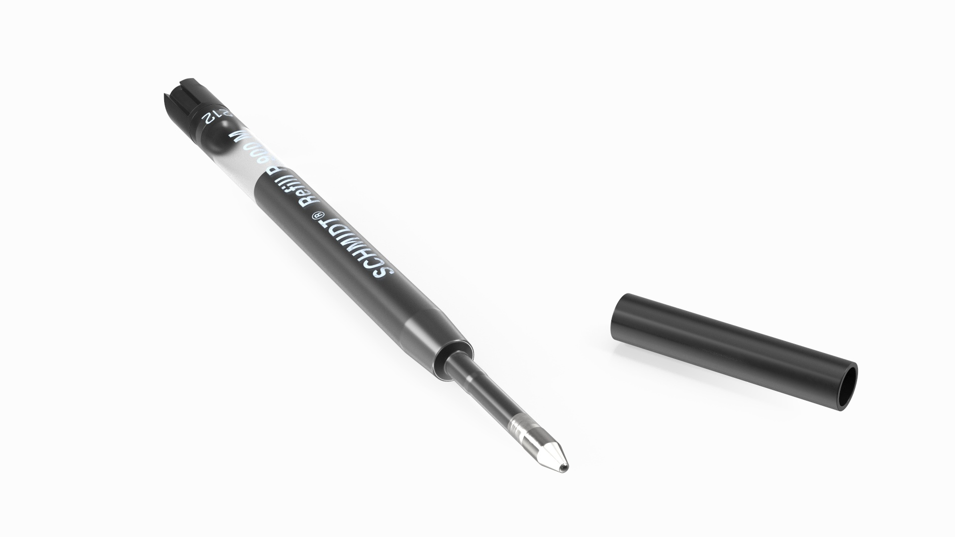 Black Schmidt P900 Ballpoint Pen Refill 3D model https://p.turbosquid.com/ts-thumb/FP/WbGfSr/9d/black_schmidt_p900_ballpoint_pen_refill_360/jpg/1677044673/1920x1080/turn_fit_q99/c0682c8f4230c668299b716d40bccc582b7ce36e/black_schmidt_p900_ballpoint_pen_refill_360-1.jpg
