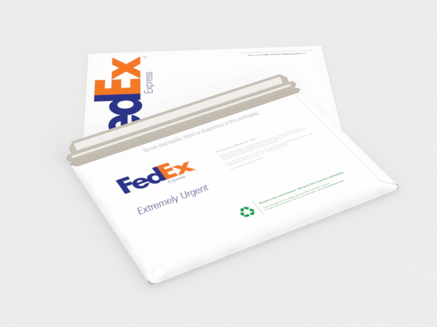 Fedex Envelope Plastic