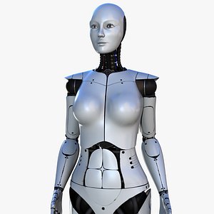 3D女机器人