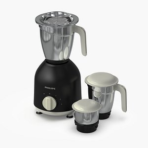 Kitchen Blender Set 3D model