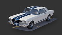 Ford Mustang GT Coupe 1965 White