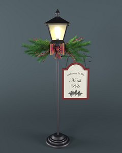 Floor Christmas lamp