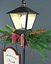 Steh-Weihnachtslampe