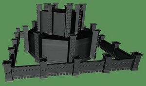 3ds black castle tower