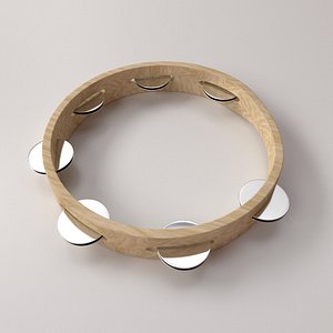 tambourine 3d 3ds