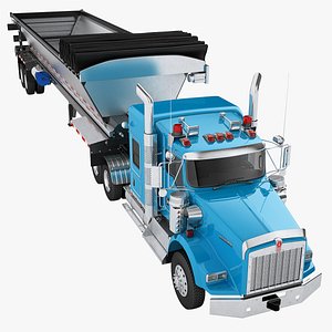 Kenworth T800 2024 Live Bottom Trailer 02