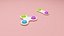 Juego de hoyuelos simples Spinner